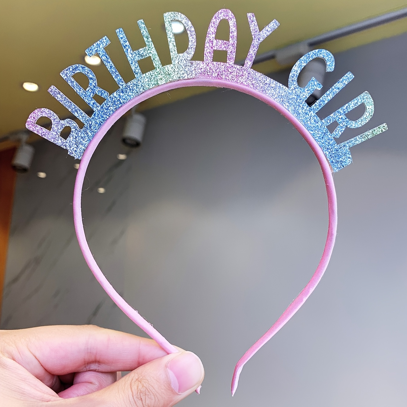1pc birthday headwear headband holiday decoration suitable for birthday parties and celebration hair decorations