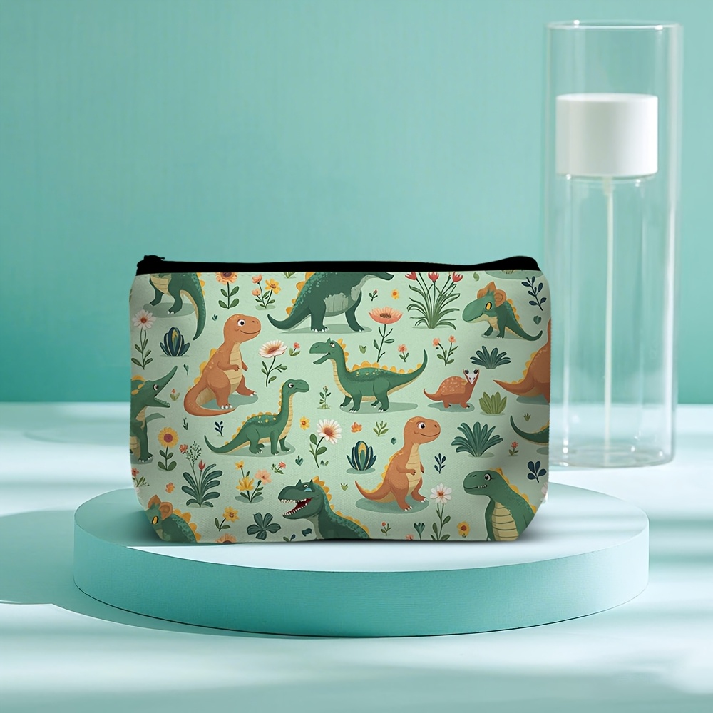1pc practical dinosaur party pattern toiletry organizer Temu Oman