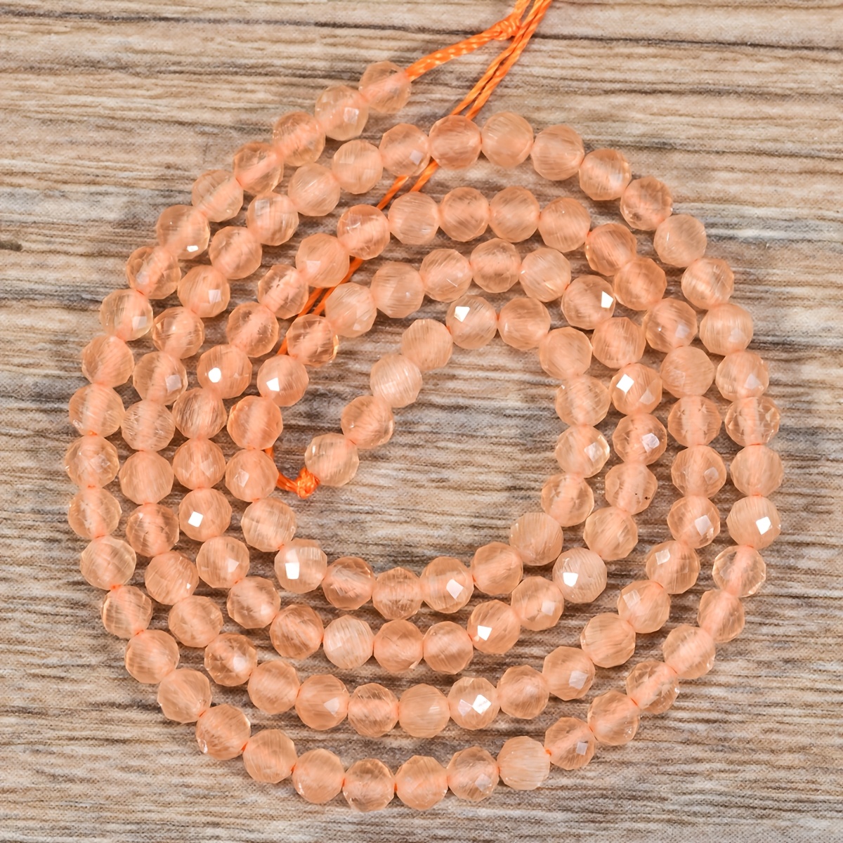 TEMU Perline sfaccettate Occhio , Perline sfuse Occhio da 3mm per creazione di gioielli, collane, bracciali, orecchini, cavigliere e ciondoli fai da