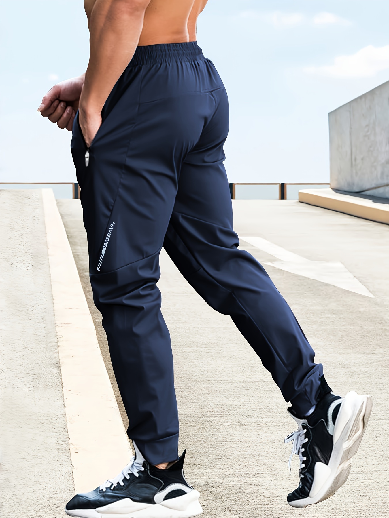 Ketyyh-chn99 Mens Cargo Work Pants Fitness Pants Slim Fit