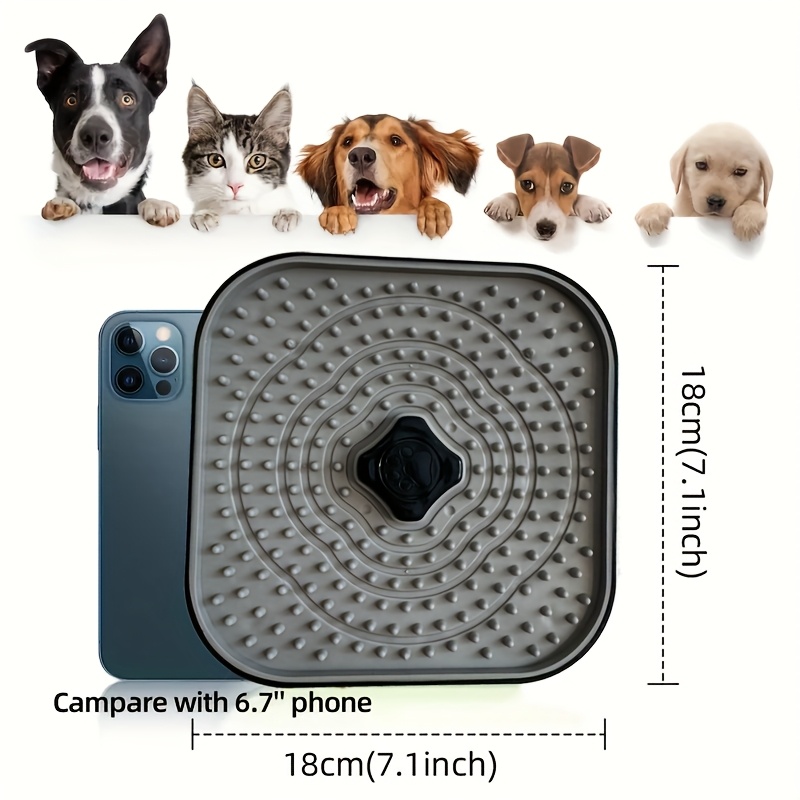 Cage Lick Mat with Suction Cup for Slow Feeding