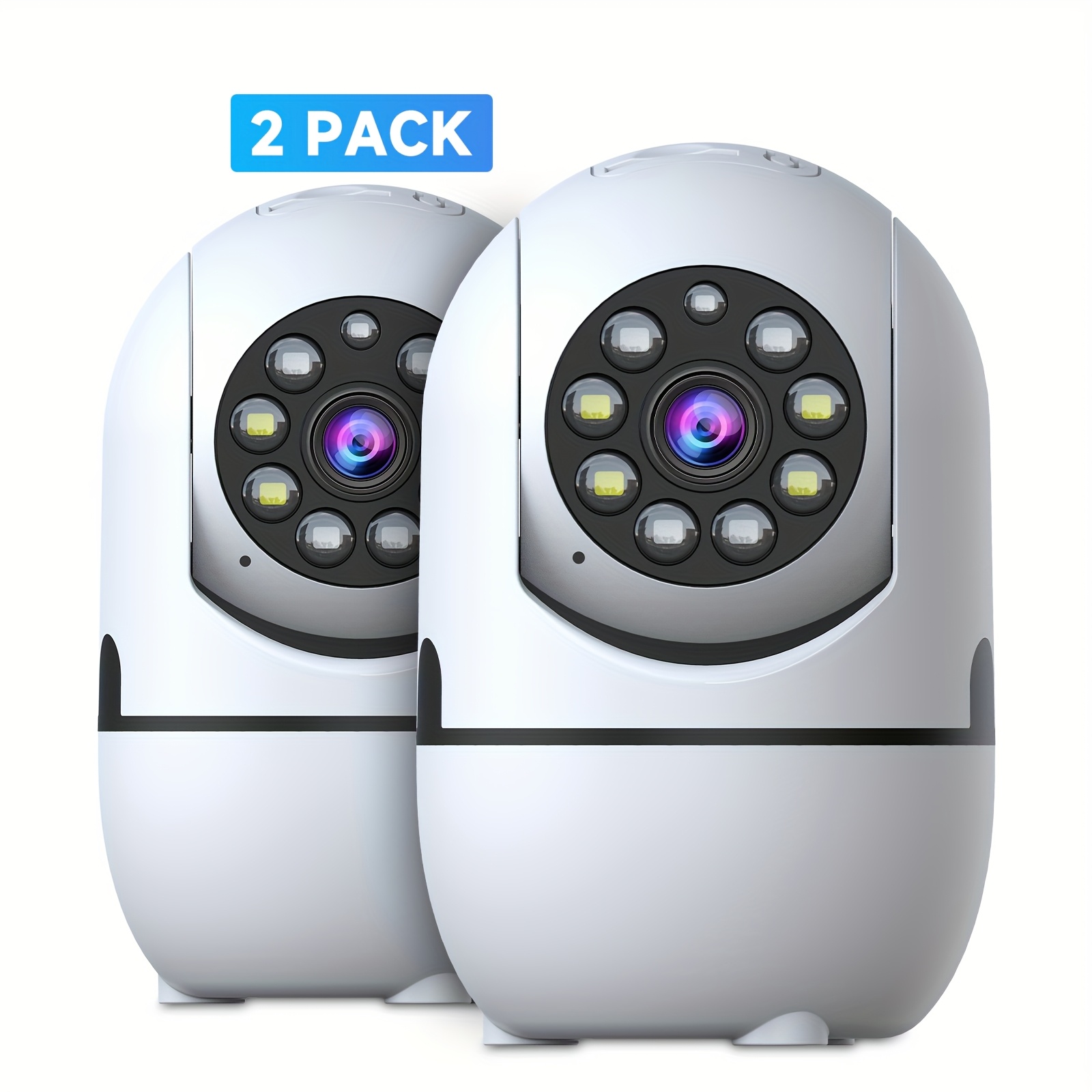 2pcs indoor wireless security cameras home dual band Temu