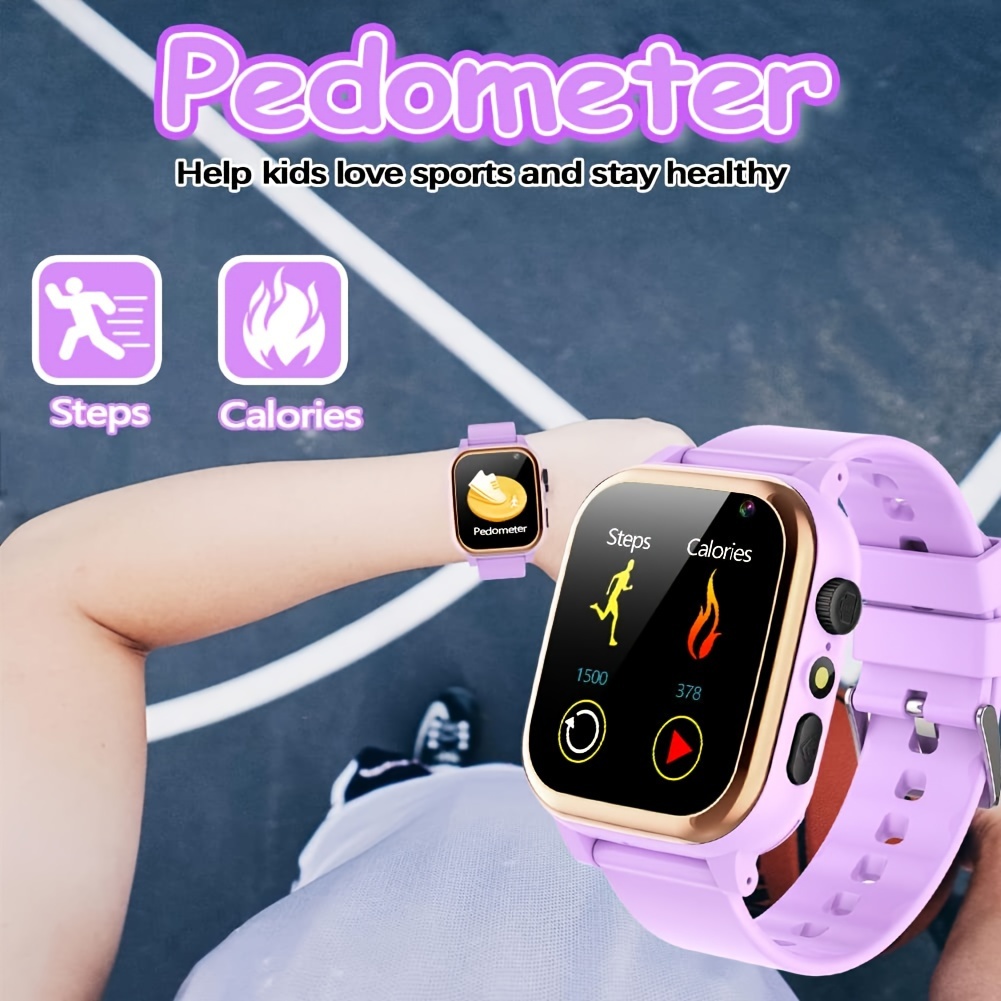 smartwatch niños 16 juegos educativos despertador 12/24 Temu