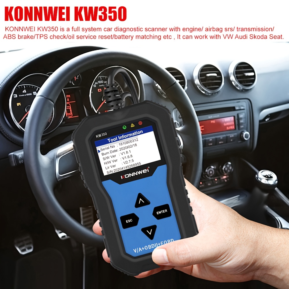 for vw for   for   seat series   12v obdii car fault detector full function vehicle fault   instrument auto scan tools code reader Product details 2
