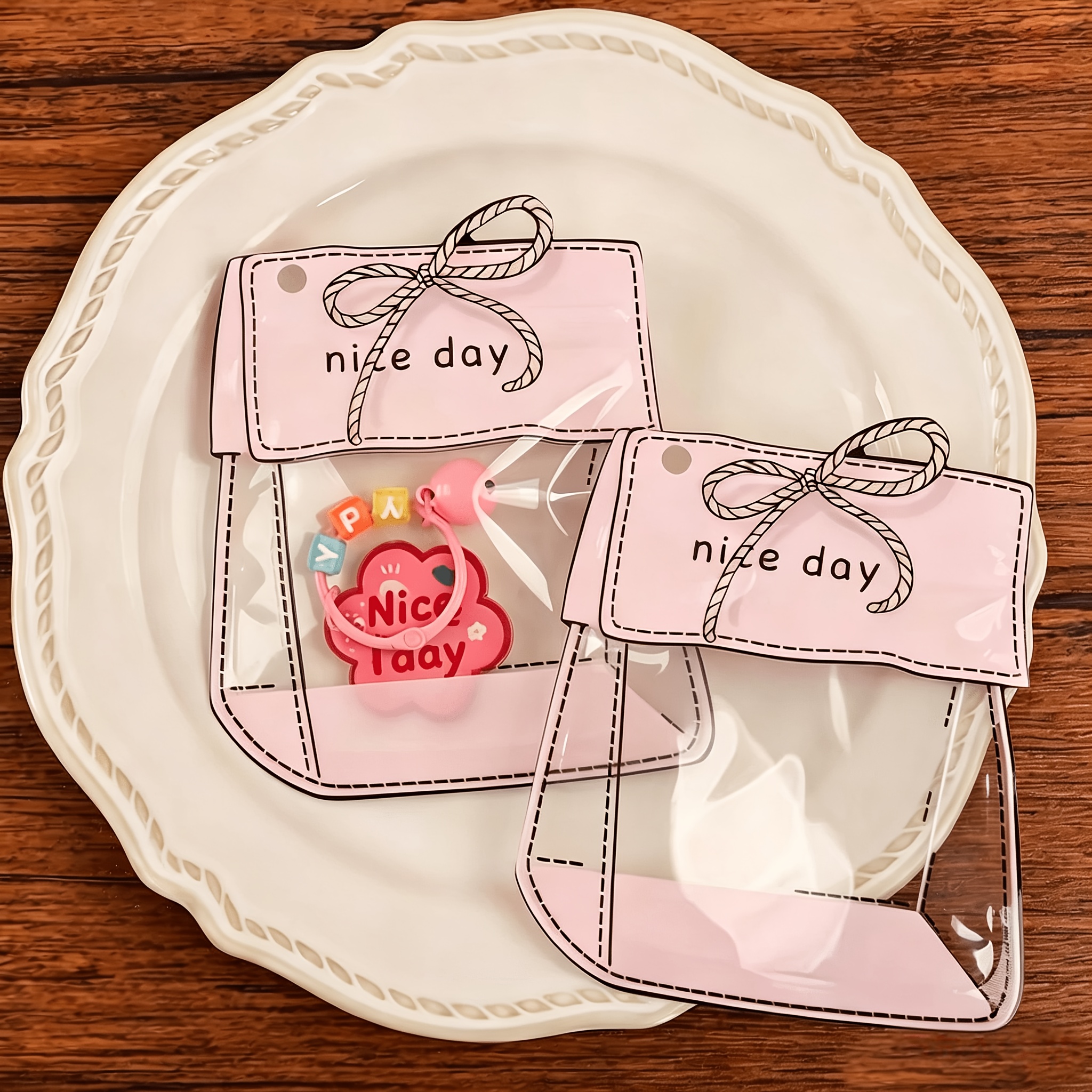 TEMU 50 piezas de bolsas autosellables irregulares en , adecuadas para almacenamiento de artículos de /boda//almacenamiento de manualidades del