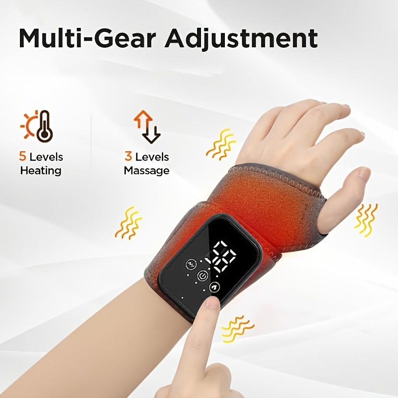 heated vibrating hand massager suitable hands