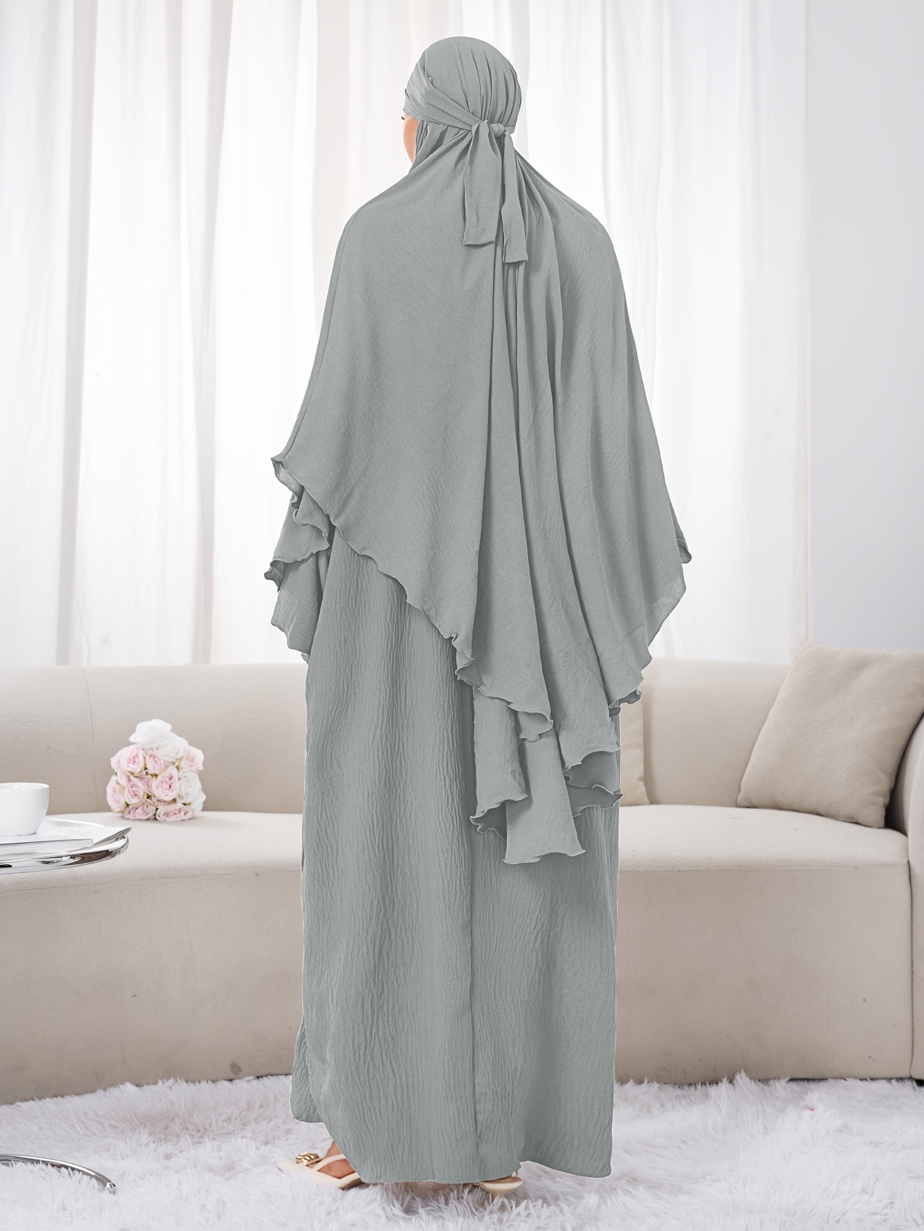 slim fit dress slacks Afflatus Hijab