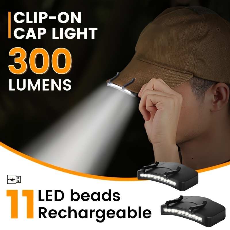 hat flashlight sold on Temu United States