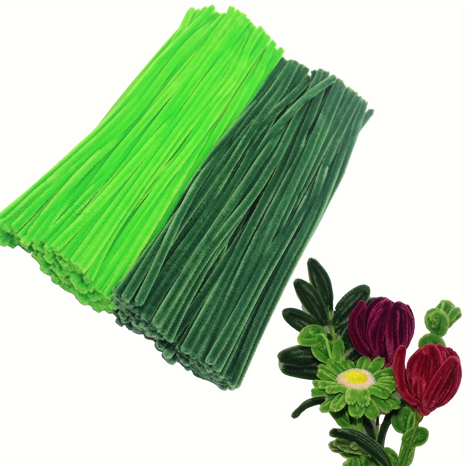 

198pcs Cleaner Set - Flexible, Non-shedding Chenille Stems For Diy Crafts, Party Decor & Gifts - Ideal For Beginners