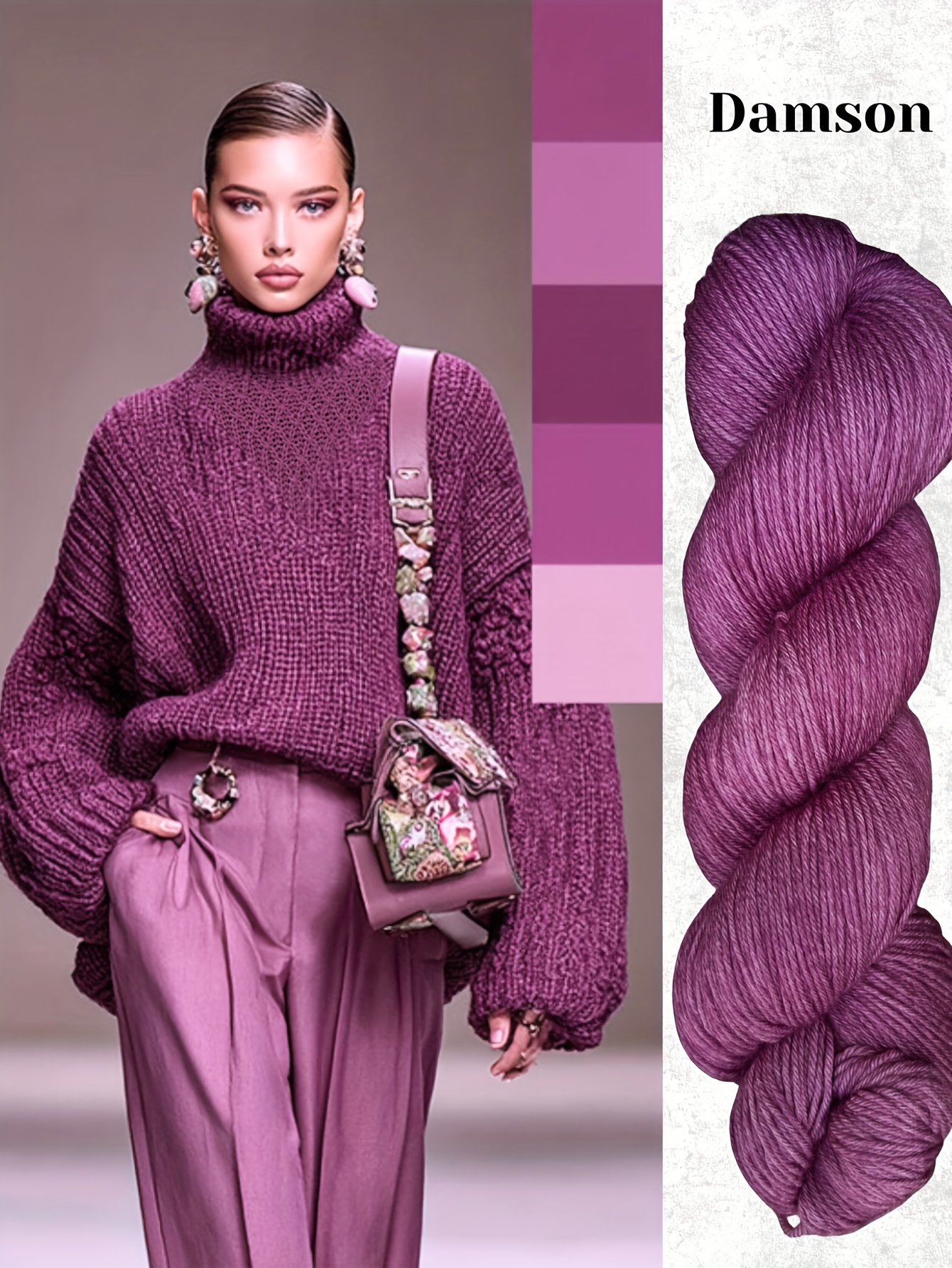 nuovo cardigan di nicchia   inverno per donne,   stile   con       largo viola, pullover casual elegante per  , abbigliamento esterno   commuter di base versatile stile       designer con motivo       frontale costume