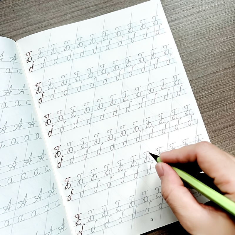 A Workbook For Adults And Teenagers The Alphabet And Numbers, Designed For Beginners To Practice Their Handwriting