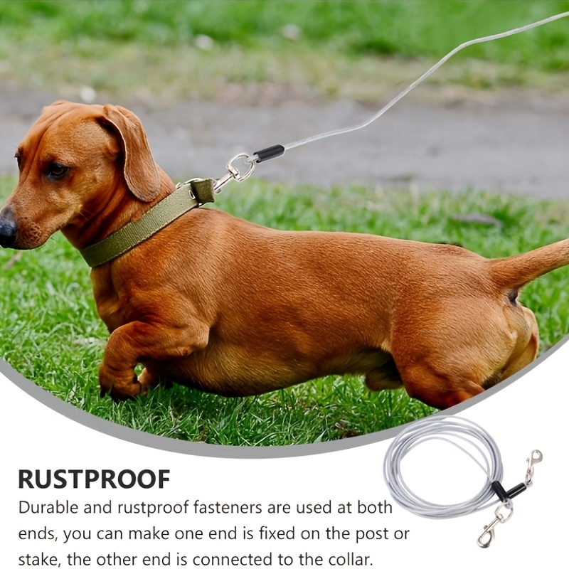 Anti-Bite Dog Leash for Small to Medium Dogs, Anti-Tangle Design