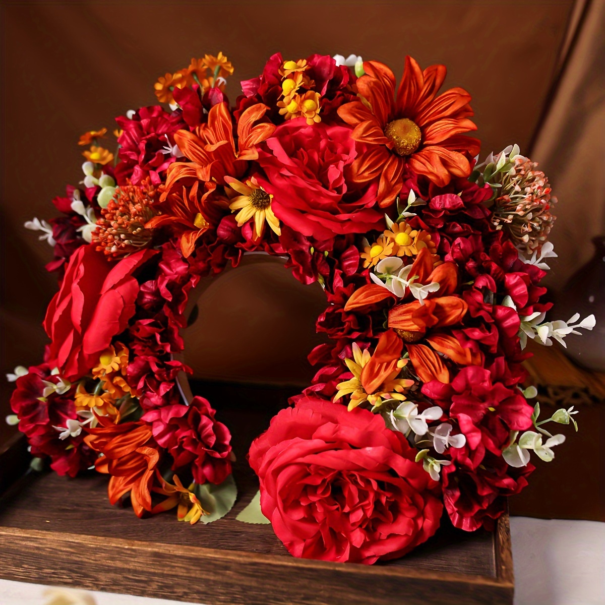 Autumn Adiegbo floral twist headband Autumn Adiegbo floral twist headband main image 4