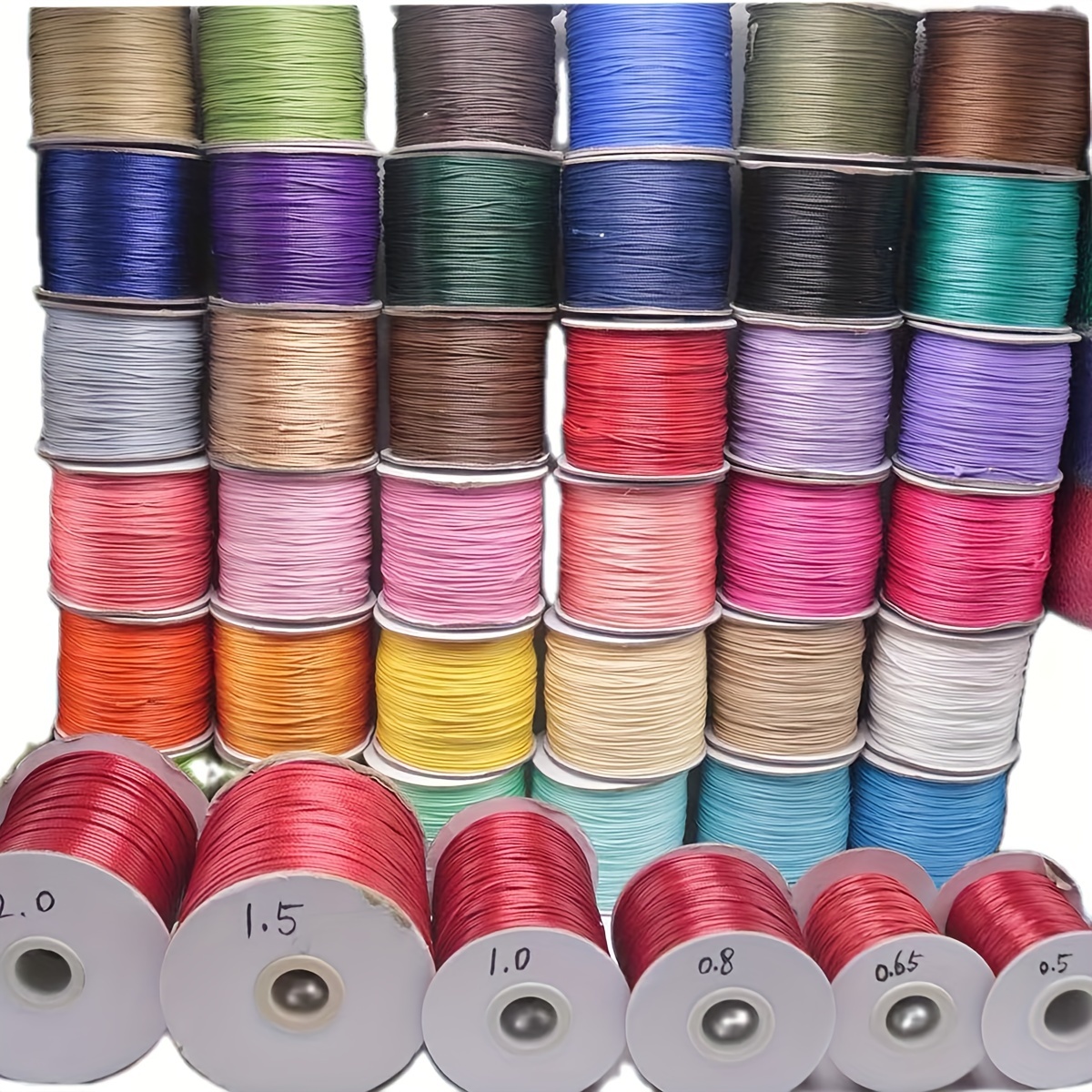 Korean Style Wax Thread Ropes for DIY Jewellery Making