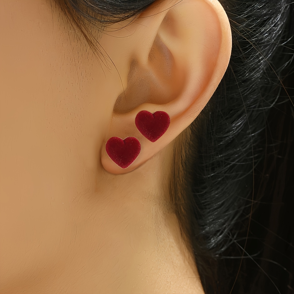 1 Pair/ Fashion Autumn Winter New Stud Earrings, Individual Easy Temperament All-match Ear Jewelry