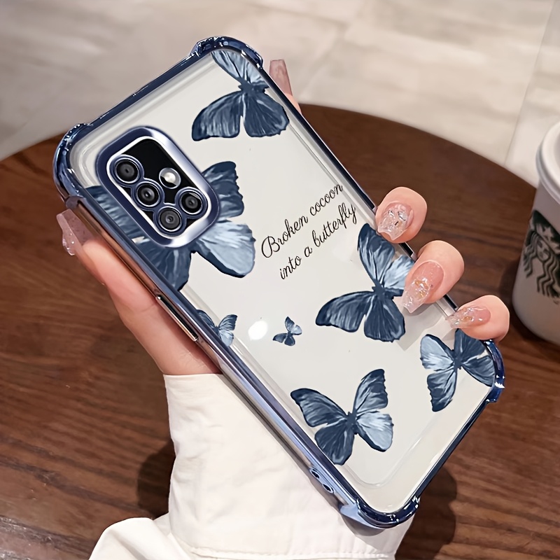 TEMU Чохол для for Samsung Galaxy A51 M40s 4G, пластиковий, м'який, з захистом чотирьох кутів від падінь