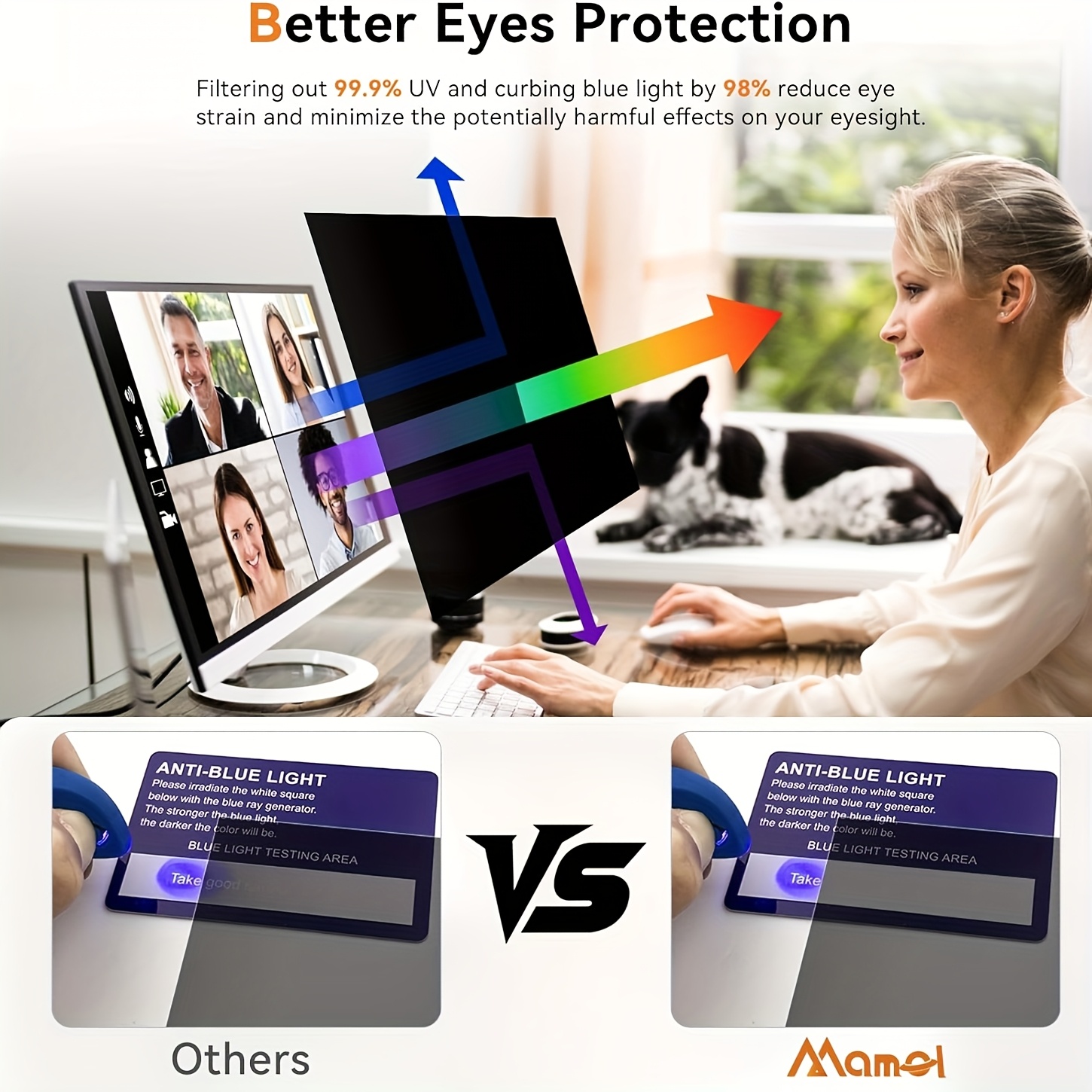 computer privacy screen 16:9 ratio Temu Bahrain