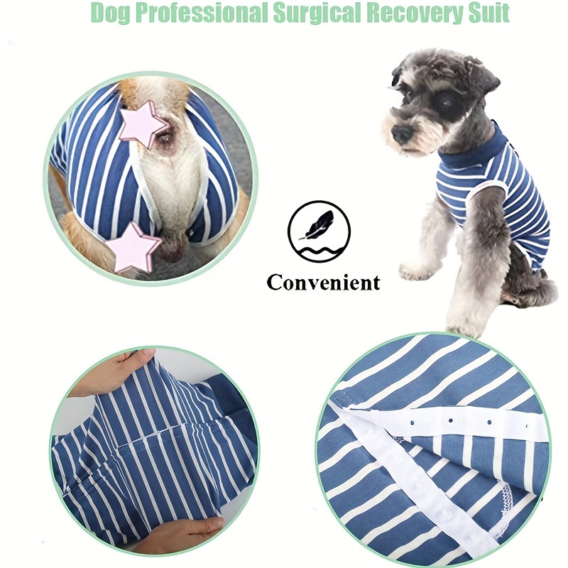 Dog Recovery Suit Surgery Post Spay Neuter Body Suit Male - Temu