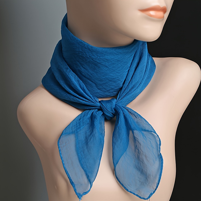 Sciarpa Leggera Donna In Viscosa - Foulard Elegante 180x70cm Per Ogni Stagione (lavabile In Lavatrice) - Foto 7