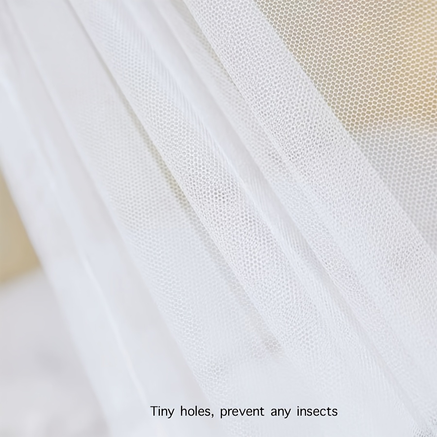 1pc camping mosquito net ultra large mosquito net for camping holes mesh 15 square netting curtain for bunk bed camping bedding patio four sizes 200 200 180cm details 4