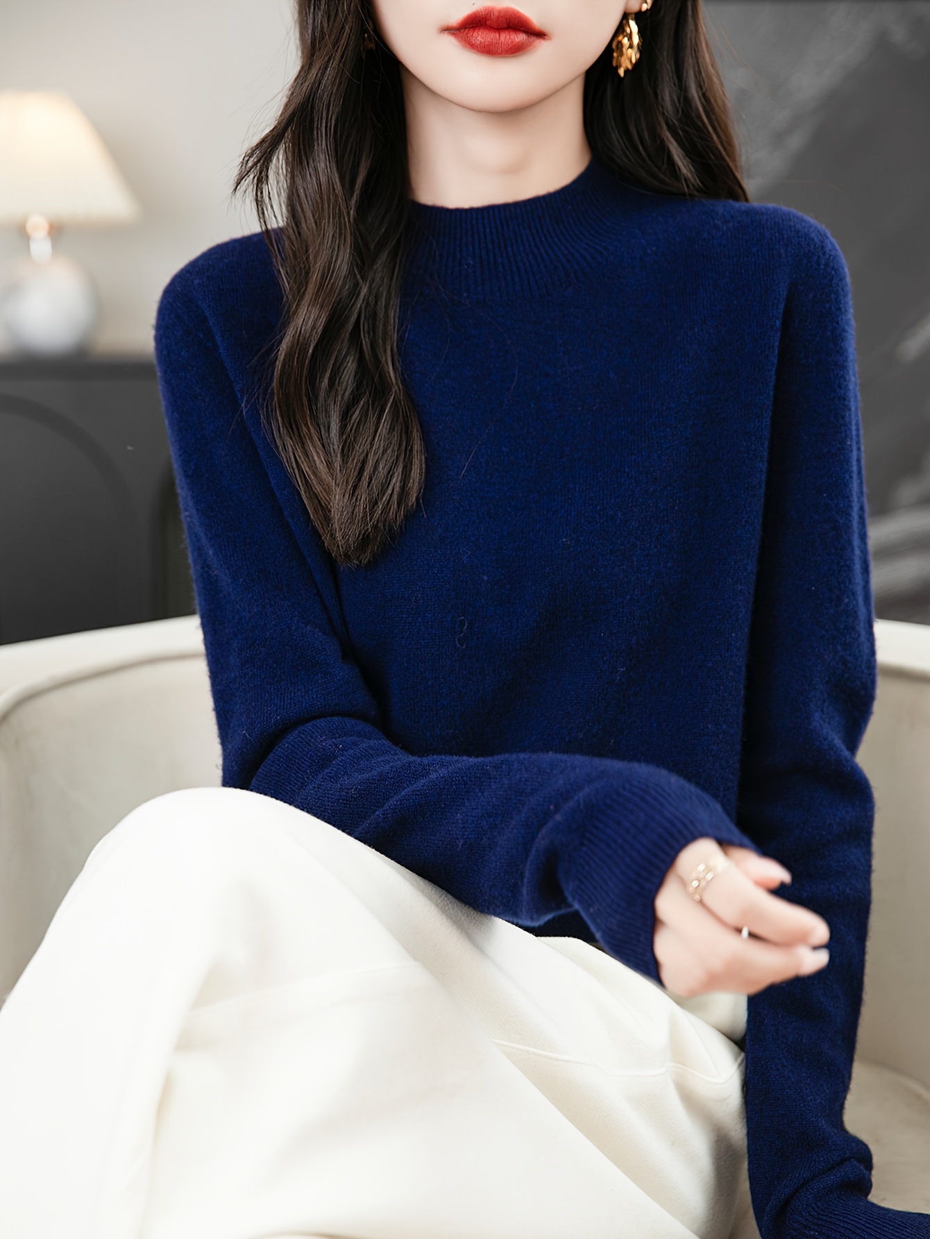 angora sweater sold on Temu United States