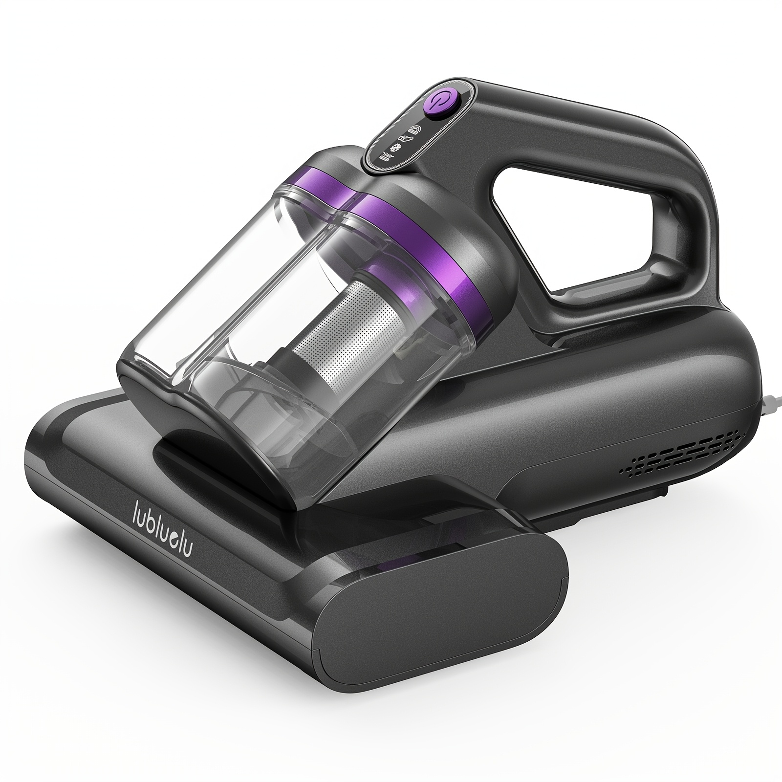 Image of Lubluelu Handheld Bed Vacuum Cleaner 23kpa Powerful Suction, Hepa Filter, Large Dust Cup, Filtration, Dirt System Hot Air Drying Wide Suction Port Portable Vacuums For Home Sofa Bed Couch Crib