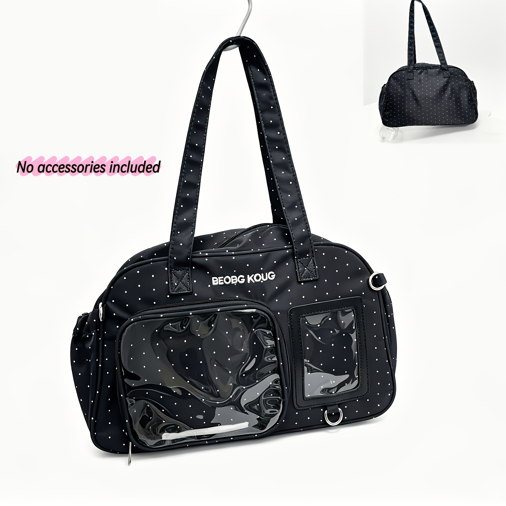 TEMU Damen Bowlingtasche Neuer Stil Anime Ausstellungs Tasche Schulter Achsel Tasche Süße Vielseitige Anime Tasche Keine Zusätze