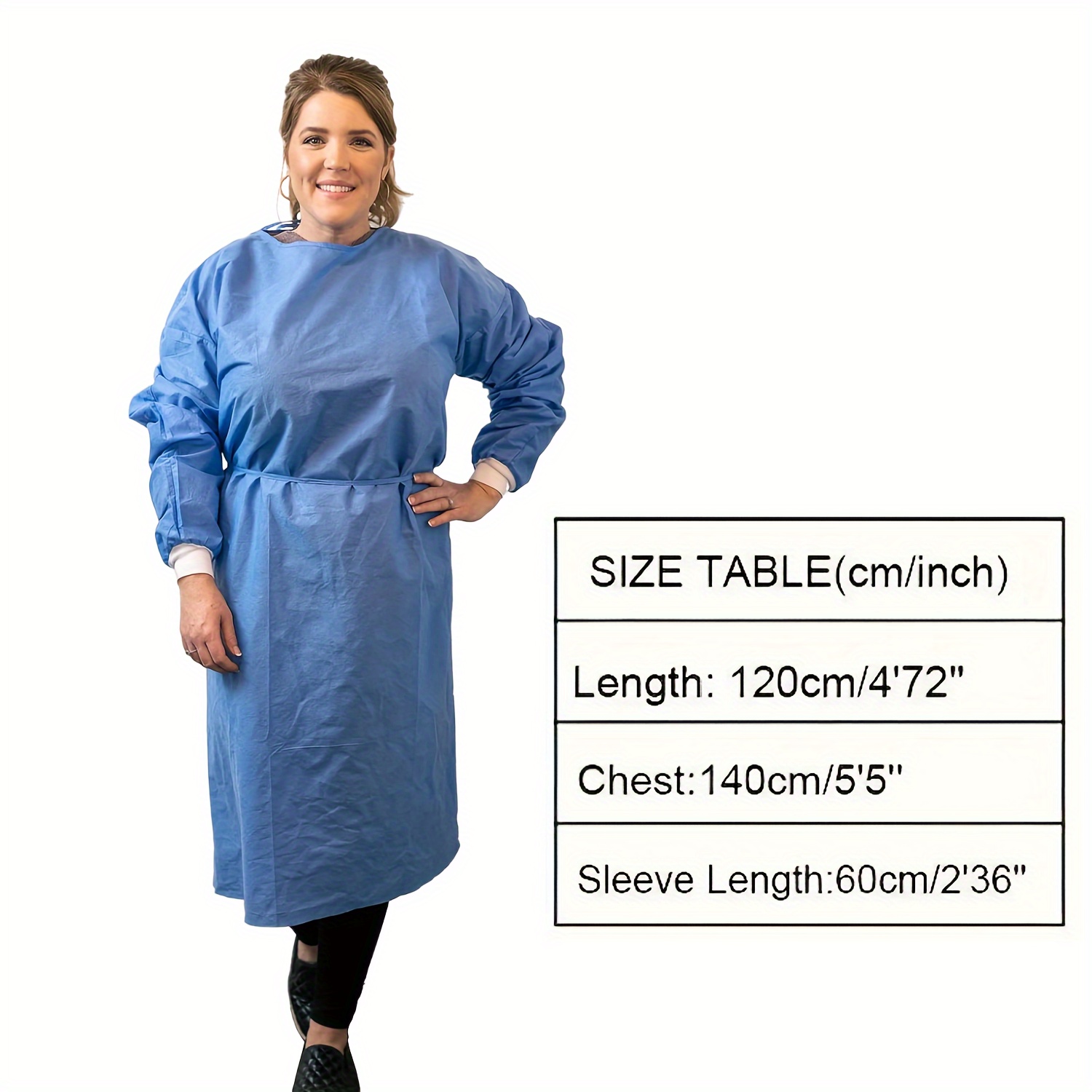 10pcs 45gsm batas desechables sms no tejidas Temu Guatemala