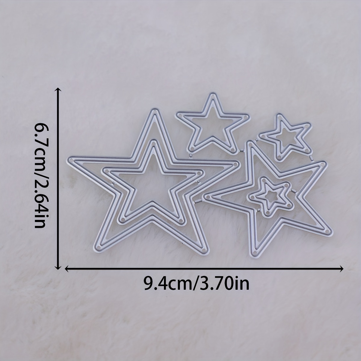 TEMU Découpes en métal d', utilisées pour les décorations de scrapbooking, la découpe manuelle, les embellissements de cadres d' et les modèles de