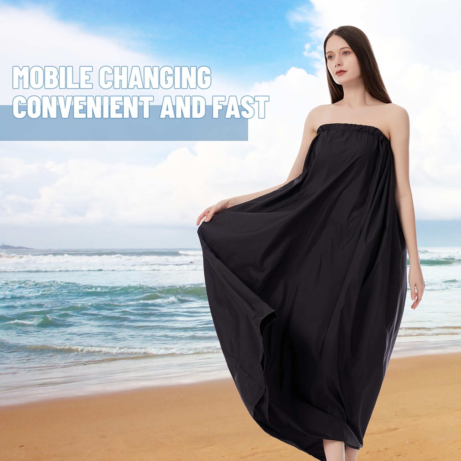 beach changing dress Buy Beach Wedding Dress