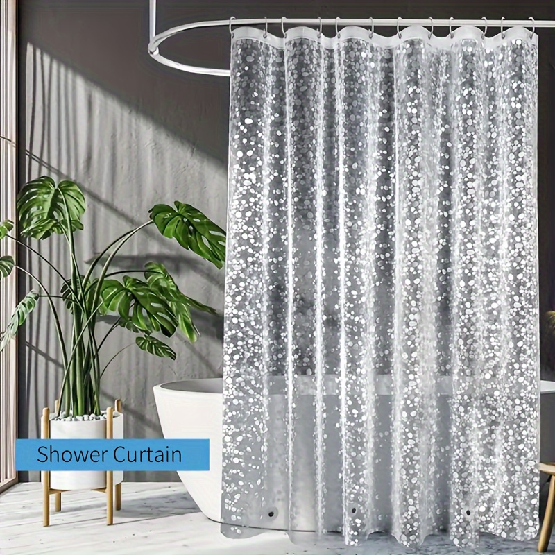 TEMU 71x71 Inch 3d Printed - Curtain: Partition For And Bathtub - No , Battery-free