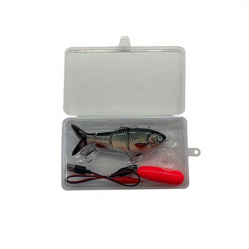 automatic lure fishing hook automatic swimming lure hooks trout electric lure