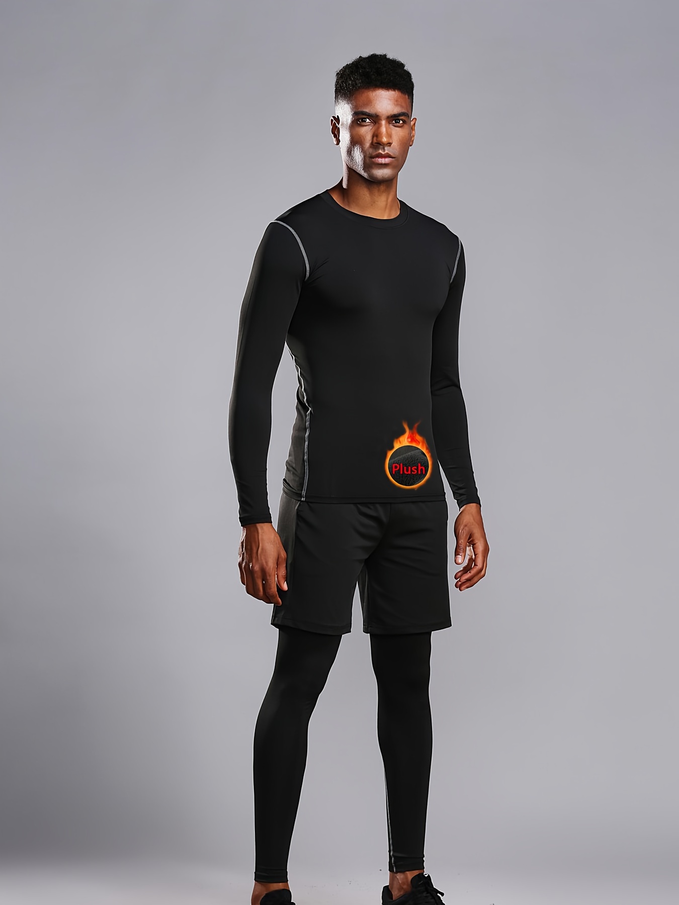 Para Correr Camiseta Running Invierno Camiseta Térmica Para Correr