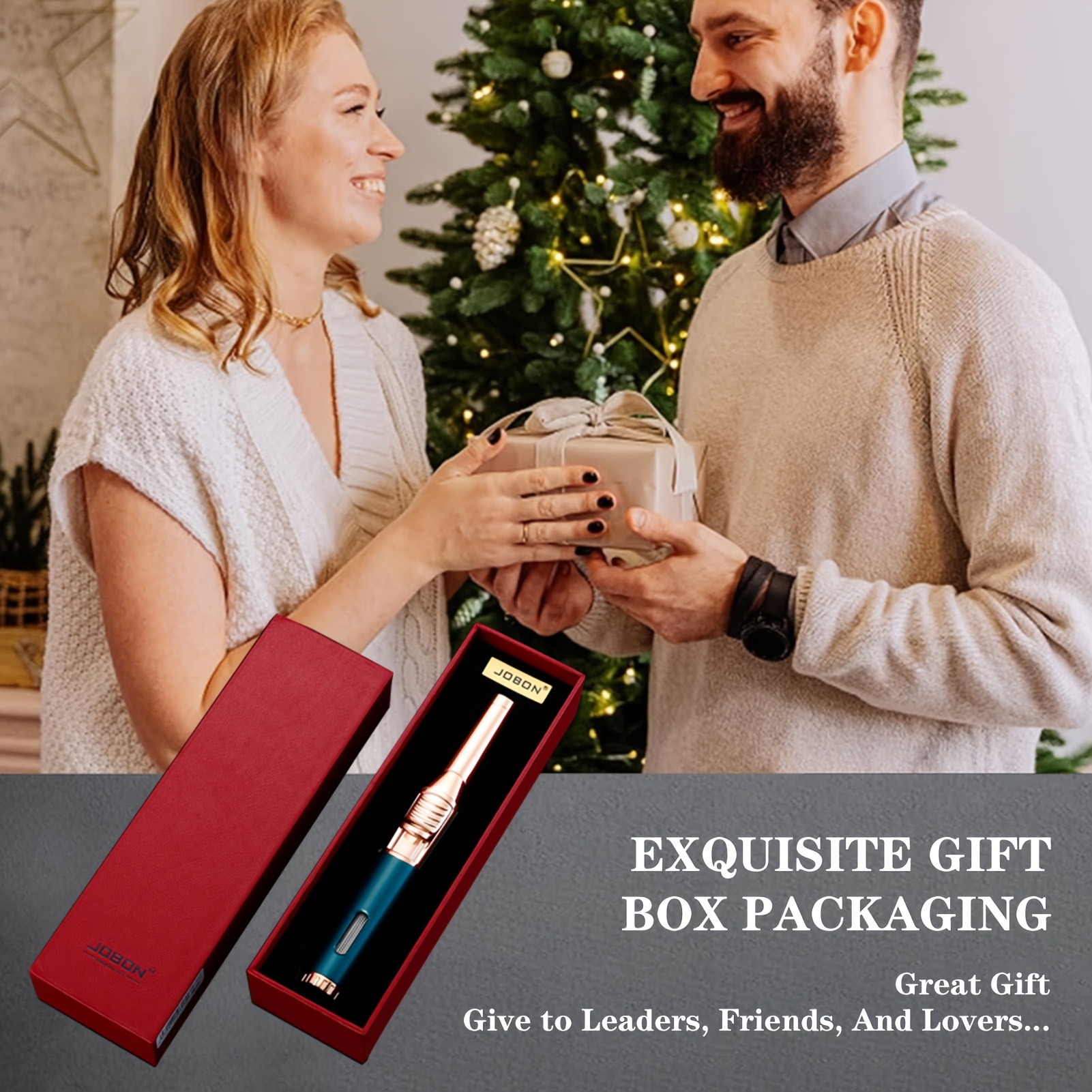 TEMU In Of A Pen - Lighter With A Single Flame For Candles And Cooking, Featuring Adjustable Flame And Ignition Lock - Premium Handheld Lighter For