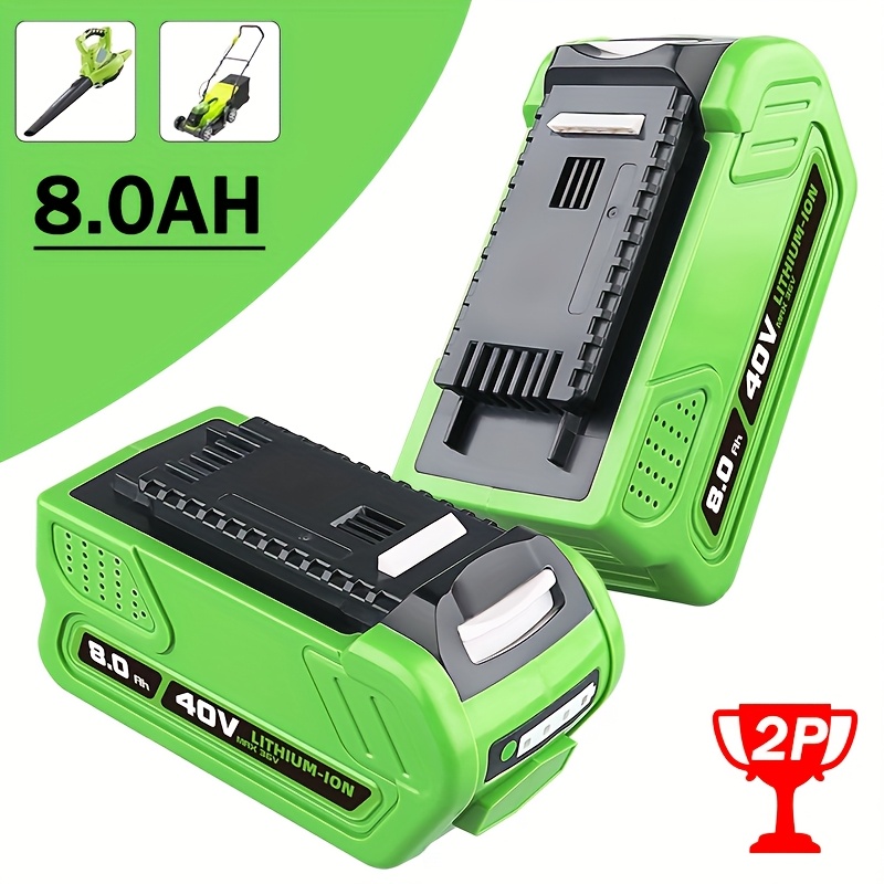 40v 0ah lithium ion replacement battery Temu United Kingdom