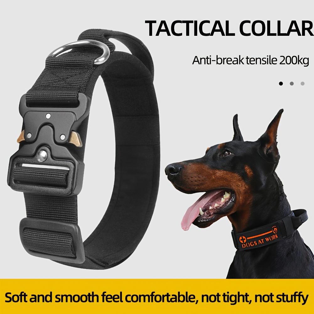 Tactical collar with outlet handle