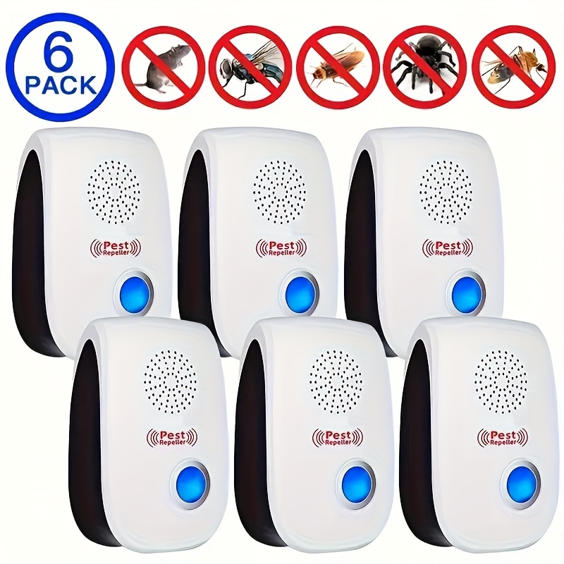 TEMU 6 Upgraded Of Technology Insect Repellent, Indoor Technology Insect Repellent, And Electronic Plug Insect Repellent Control