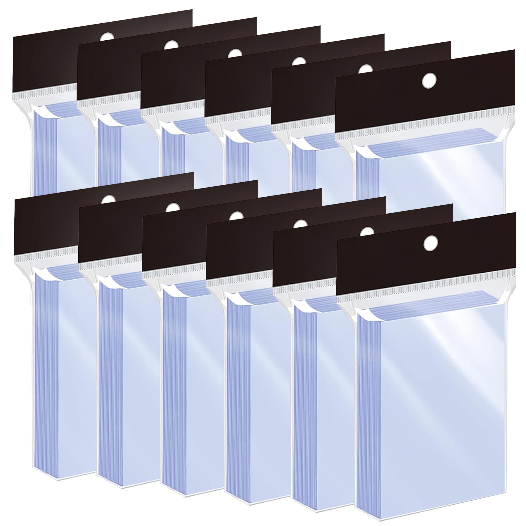 

1200- Clear Plastic Sleeves, For Trading, Mtg, , , - & Display