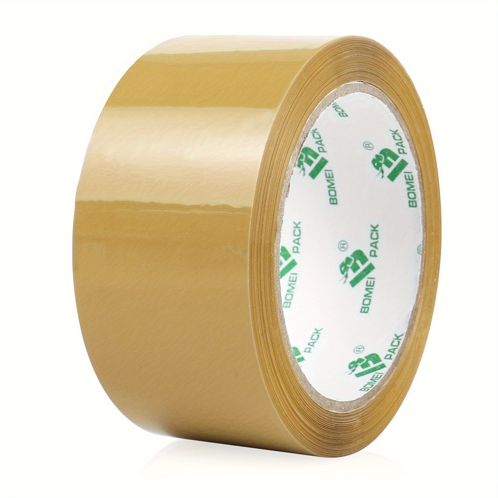 Pack Tan Packing Tape, Bulk Brown Packing Tape For Shipping, Moving And Packaging, 1 Roll 1.88 Inch X 50 Yards