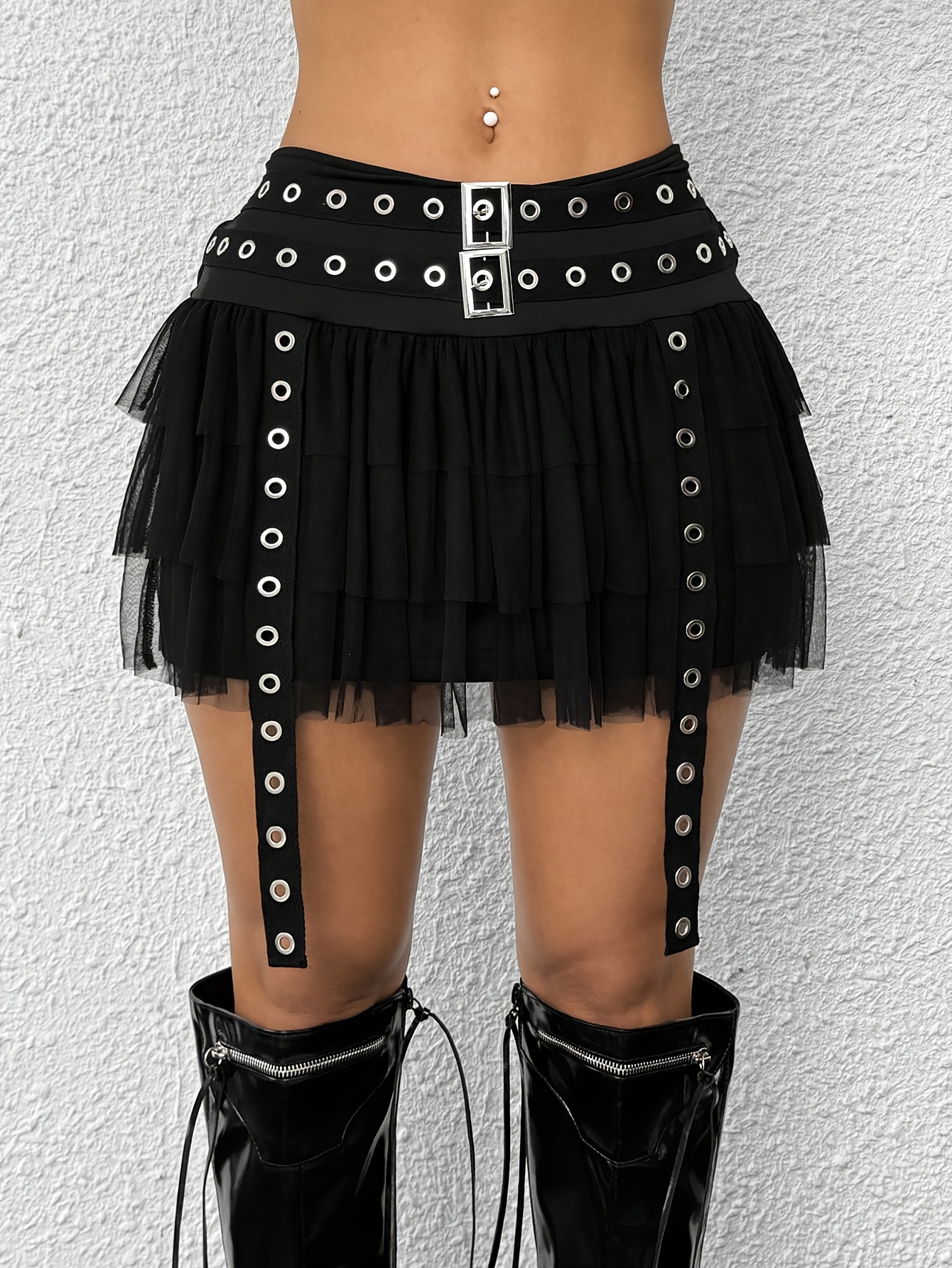 belt skirt sold on Temu United States