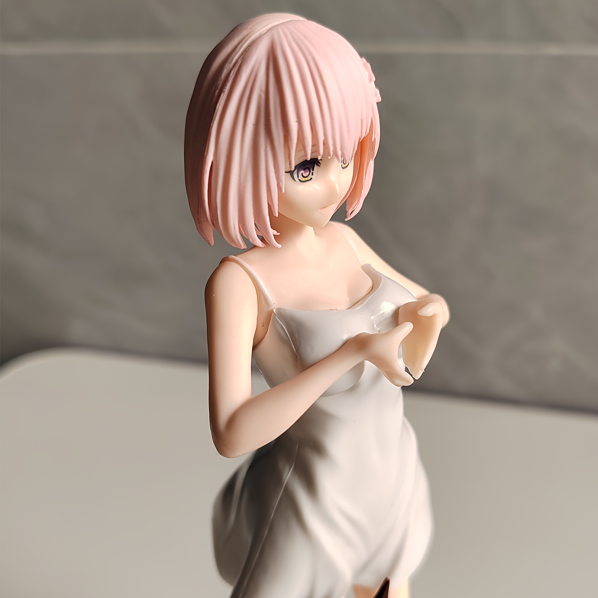 

Anime Girl Figurine With Pink Hair - Color Abs Resin, Social Skills Enhancer, Ideal For Car & Desk Decoration, Collectible Figurine|anime Style|jointed Design, Anime Figure