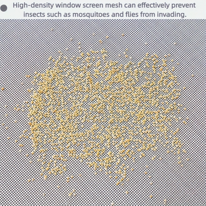 1pc Home DIY Anti-mosquito and Fly Mesh Window Screen Blocks Cats and Dogs from Entering Windows and Doors, Suitable for Windows, Doors, Porches, Patios, and Fences with Easy Installation. window screen mesh