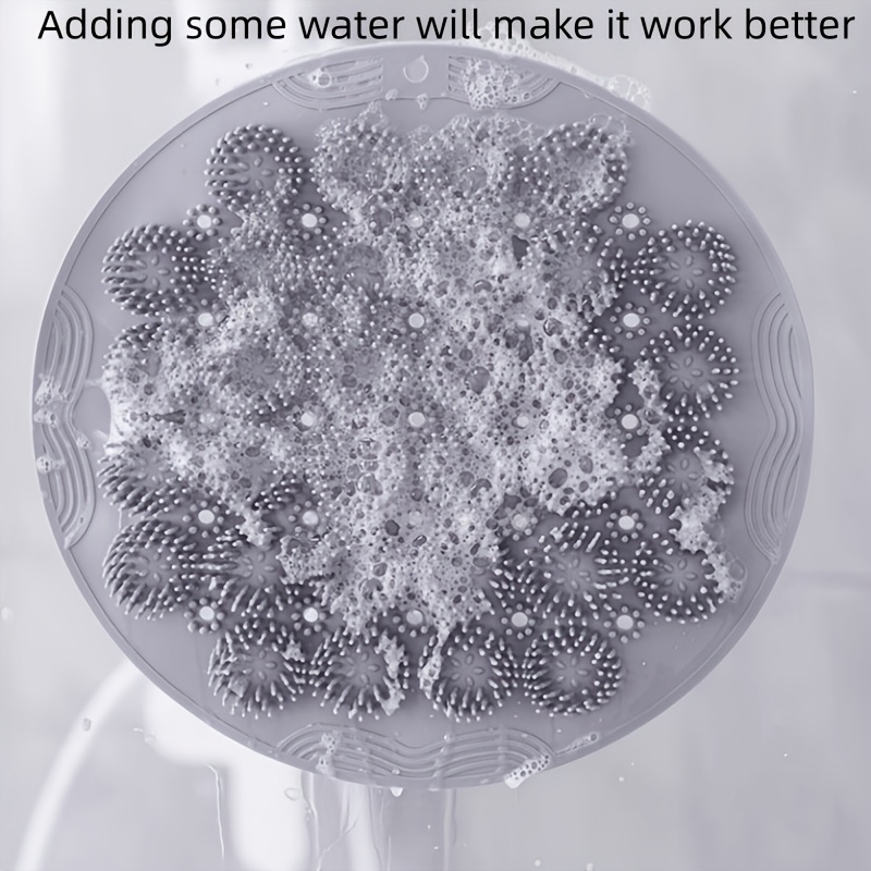 Random Color Wall-Mounted Back Scrubber for Shower Cleansing