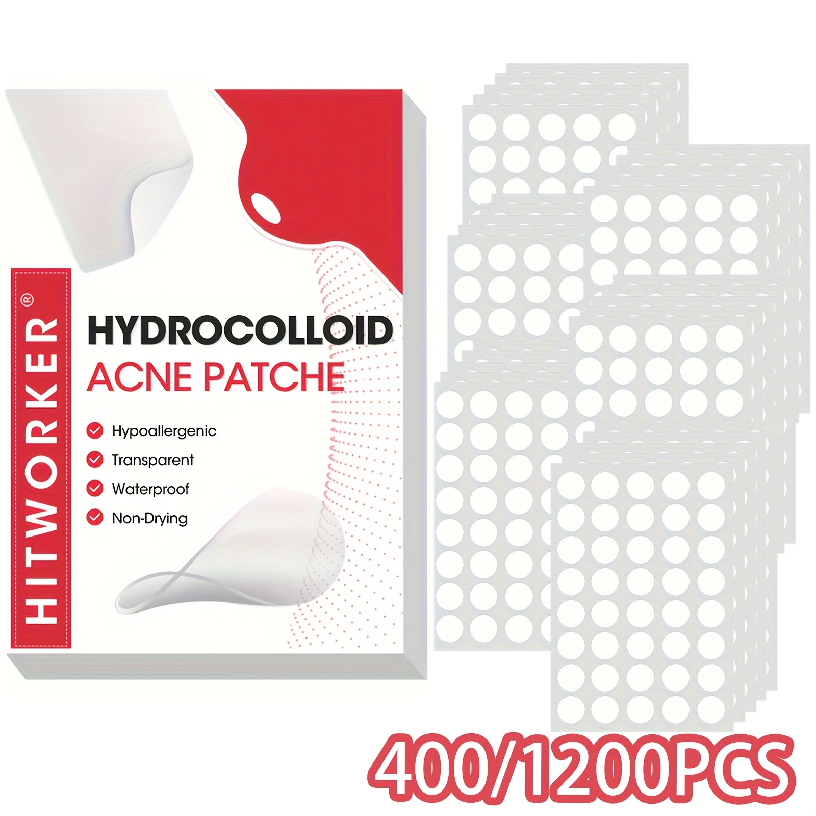 Hydrocolloid Pimple Patches - Invisible
