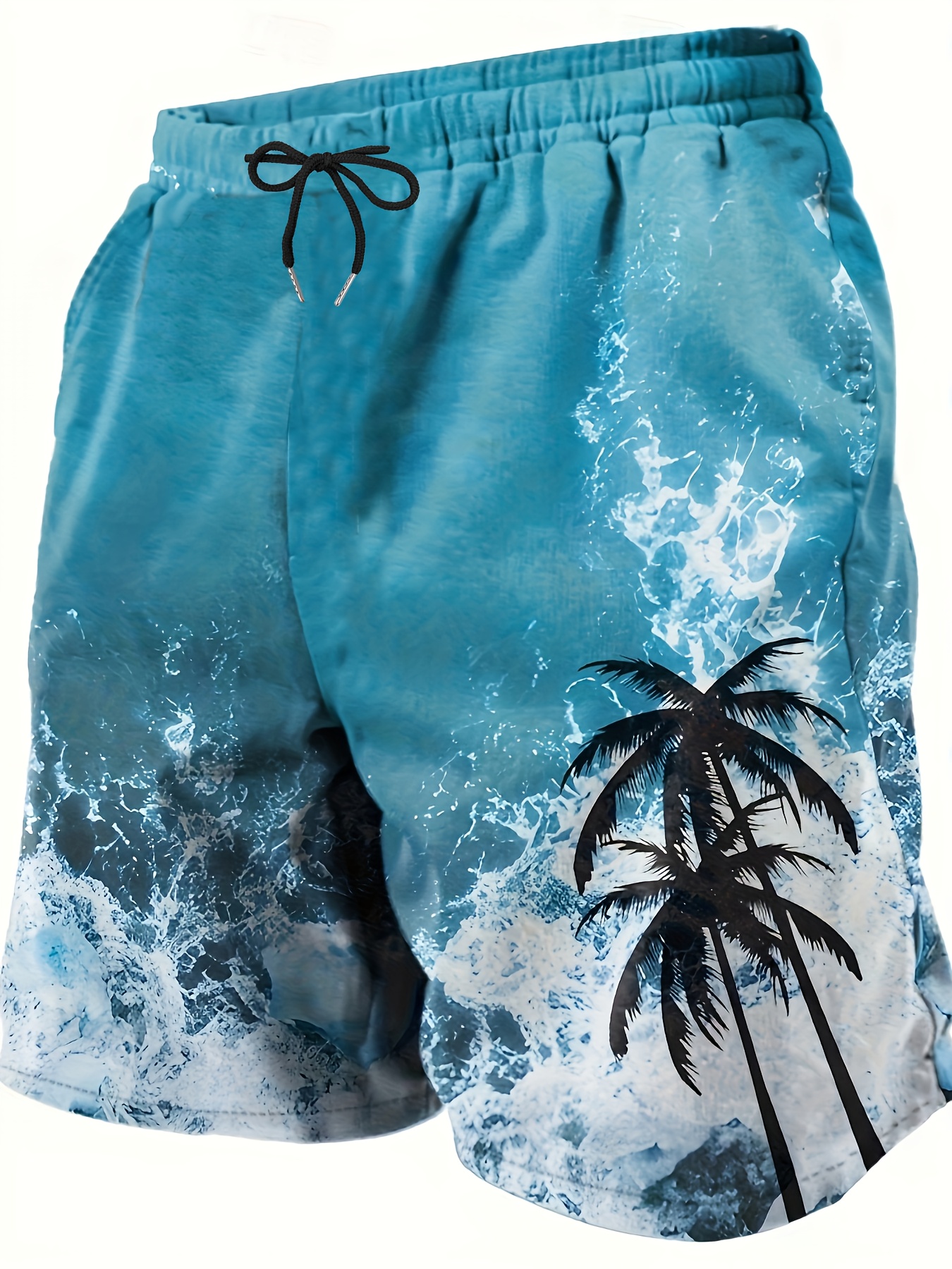 shorts playa casuales hombre estampado palmeras Temu Spain