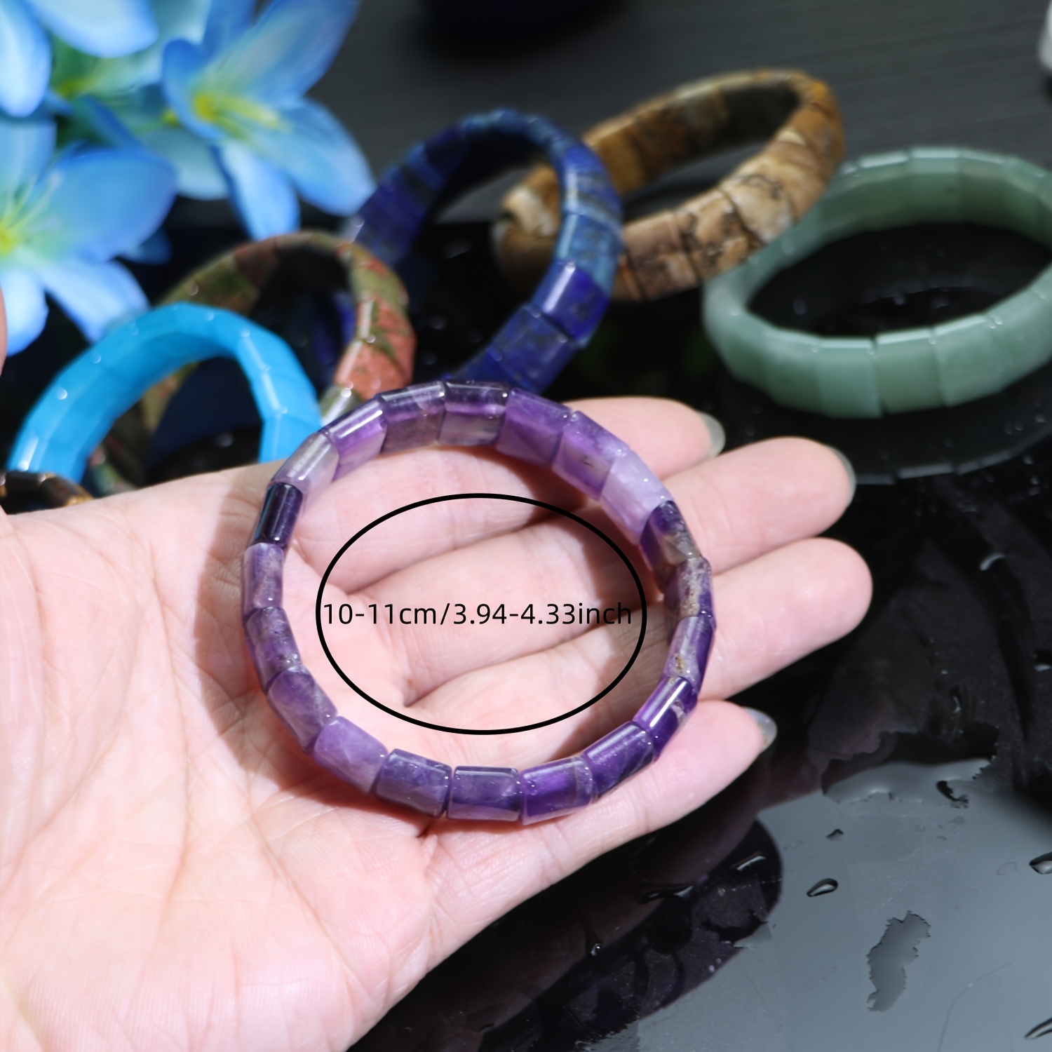 Rose Quartz Hand-Threading Women's Crystal Bracelet