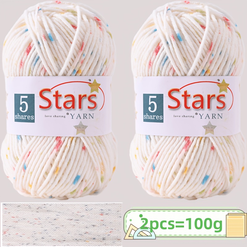 TEMU 2 Bundles Of Mixed 5 Skeins Of Variegated Yarn, Soft And Skin-friendly, Anti-pilling, Suitable For Hand Knitting Scarves, Dolls, Blankets,