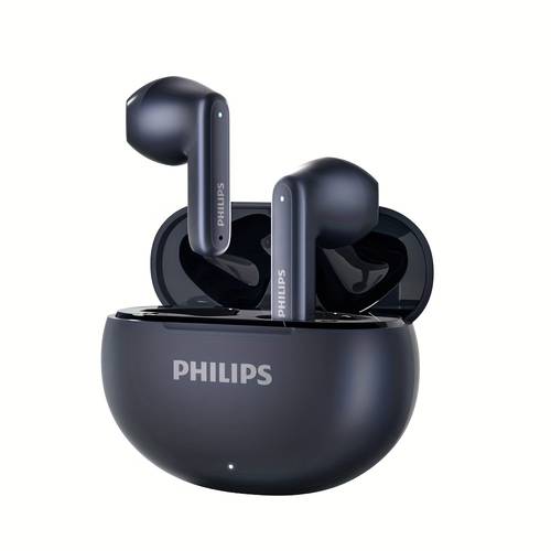 photo de l'article fonction de tactile pour écouteurs fil philips à réduction de bruit, , design de bandeau ouvert, charge usb compatible, interface de charge type-c adaptée au sport et à lusage , écouteurs fil, écouteurs tendance, écouteurs , écouteurs