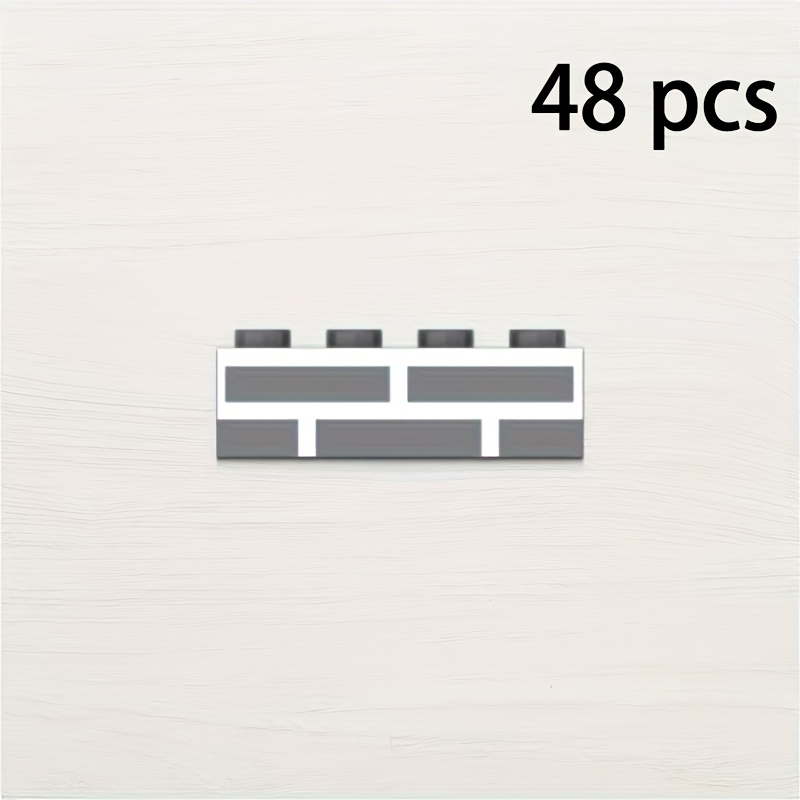 48pcs Wall Tile Style Toys for Building Blocks