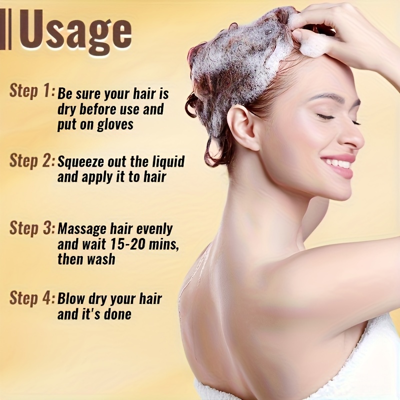 Božićni Poklon, Novogodišnja Atmosfera Vinsko Crvena Boja za Kosu, Brzodjelujuća Boja za Kosu, 99,99% Pokrivenost Bijele Kose, Sadrži Razne Biljne Sastojke, Pogodna za Njegu i Bojenje Kose, Tri u Jednom - Pogodna za Muškarce i Žene Svih Tipova Kose